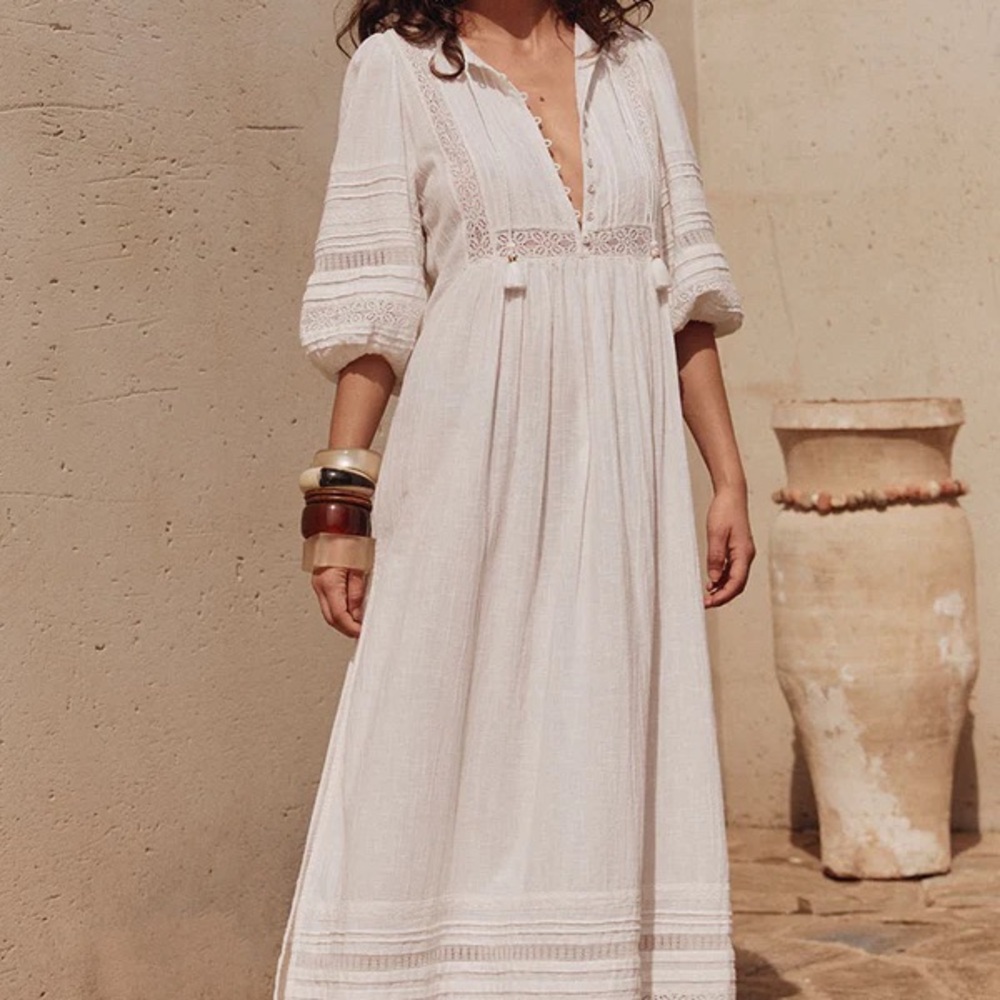 NWT SPELL 🌸 Stevie Lace Boho Maxi Dress *SOLD OUT